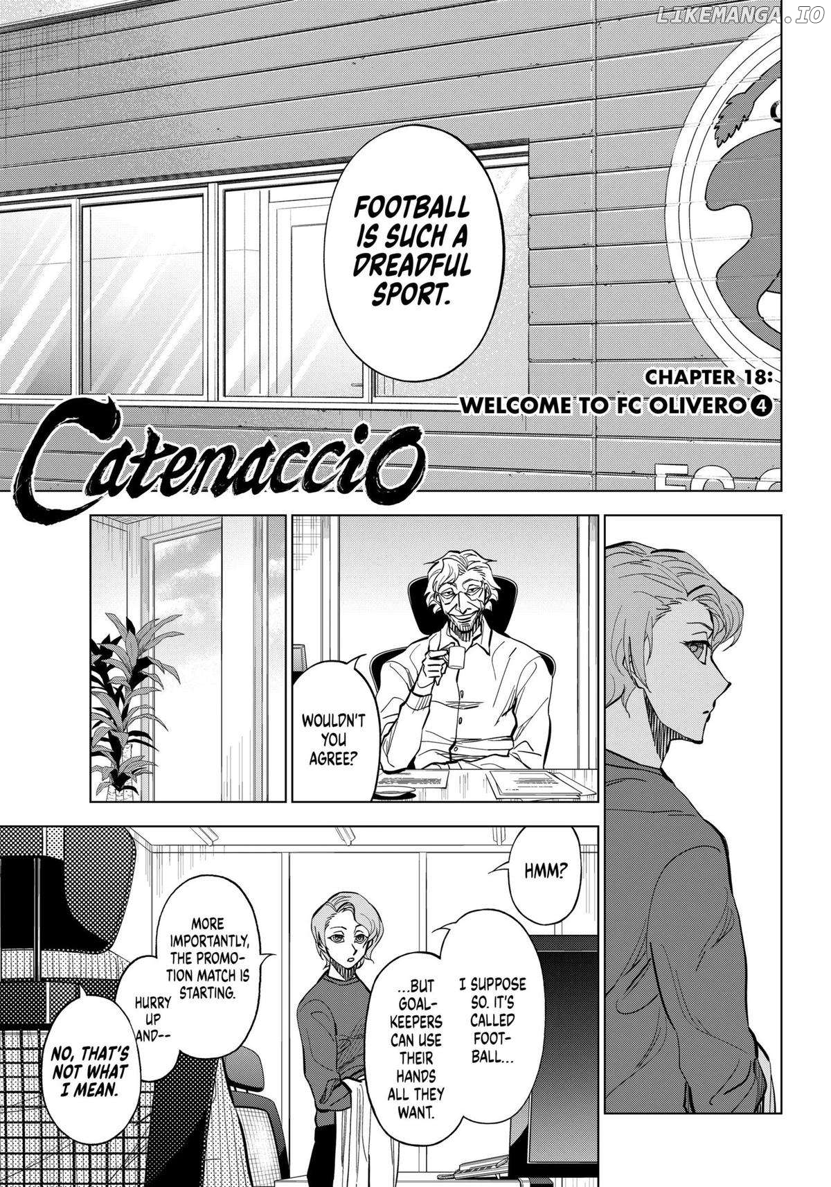 Catenaccio - Manga Chapter 18 - page 1