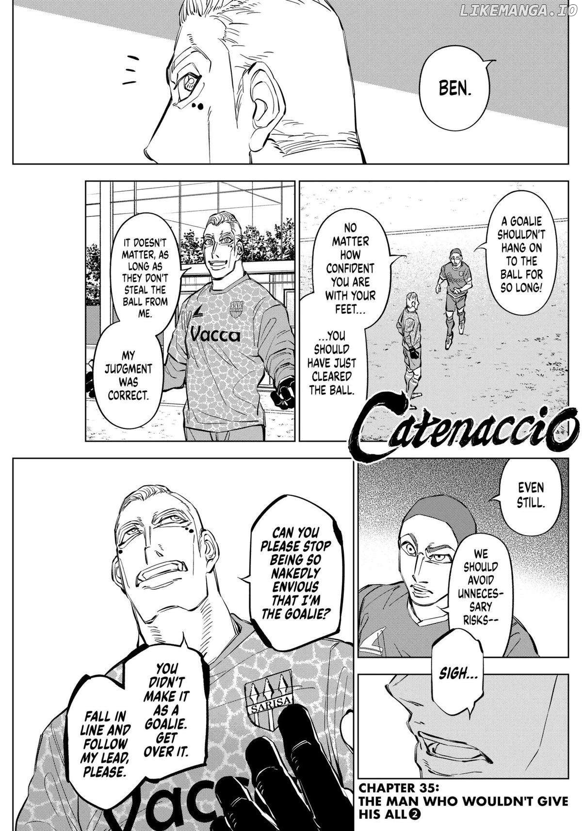 Catenaccio - Manga Chapter 35 - page 1