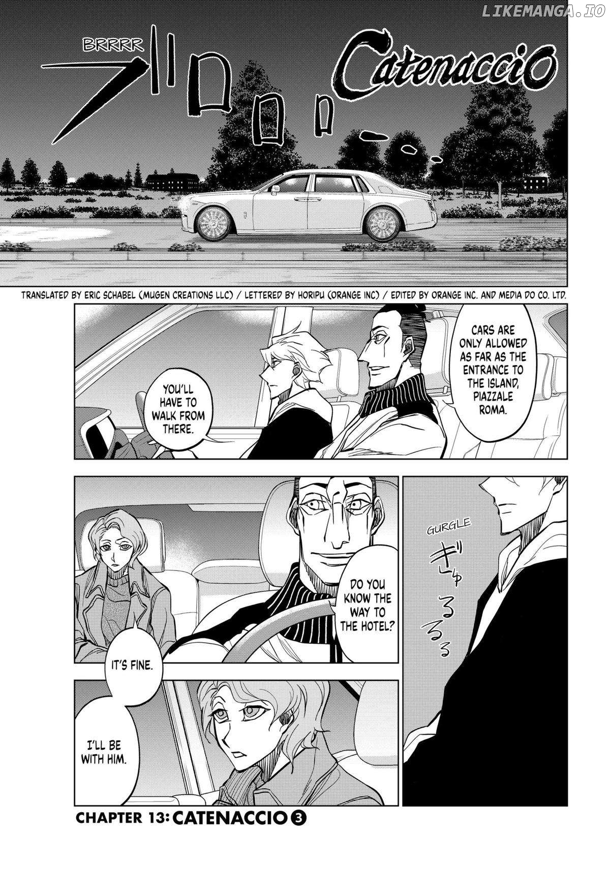 Catenaccio - Manga Chapter 13 - page 1