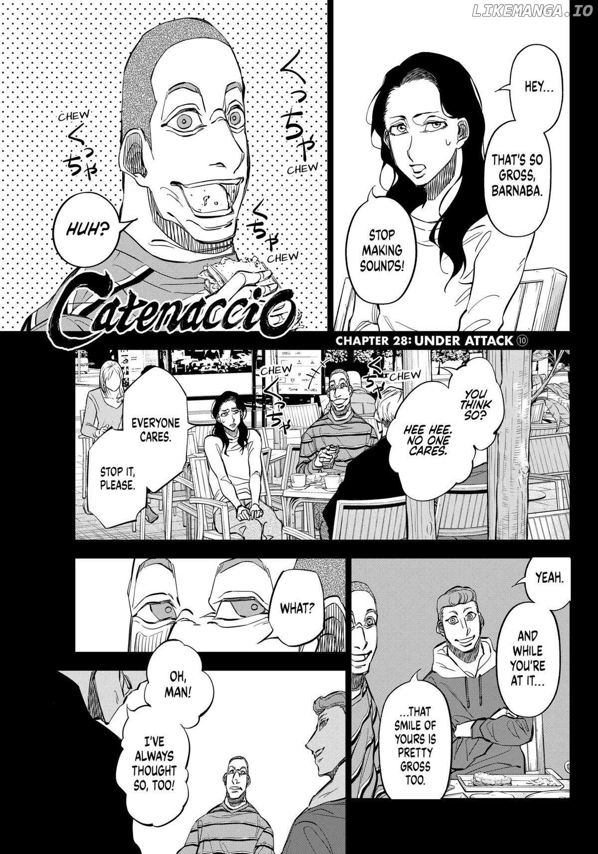 Catenaccio - Manga Chapter 28 - page 1