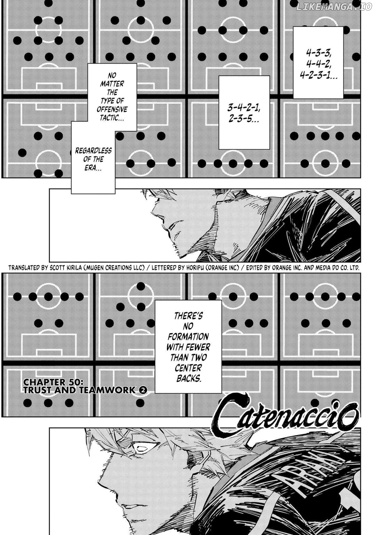 Catenaccio - Manga Chapter 50 - page 1