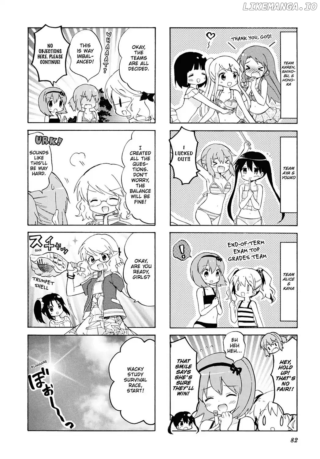 Kiniro Mosaic chapter 96 - page 8