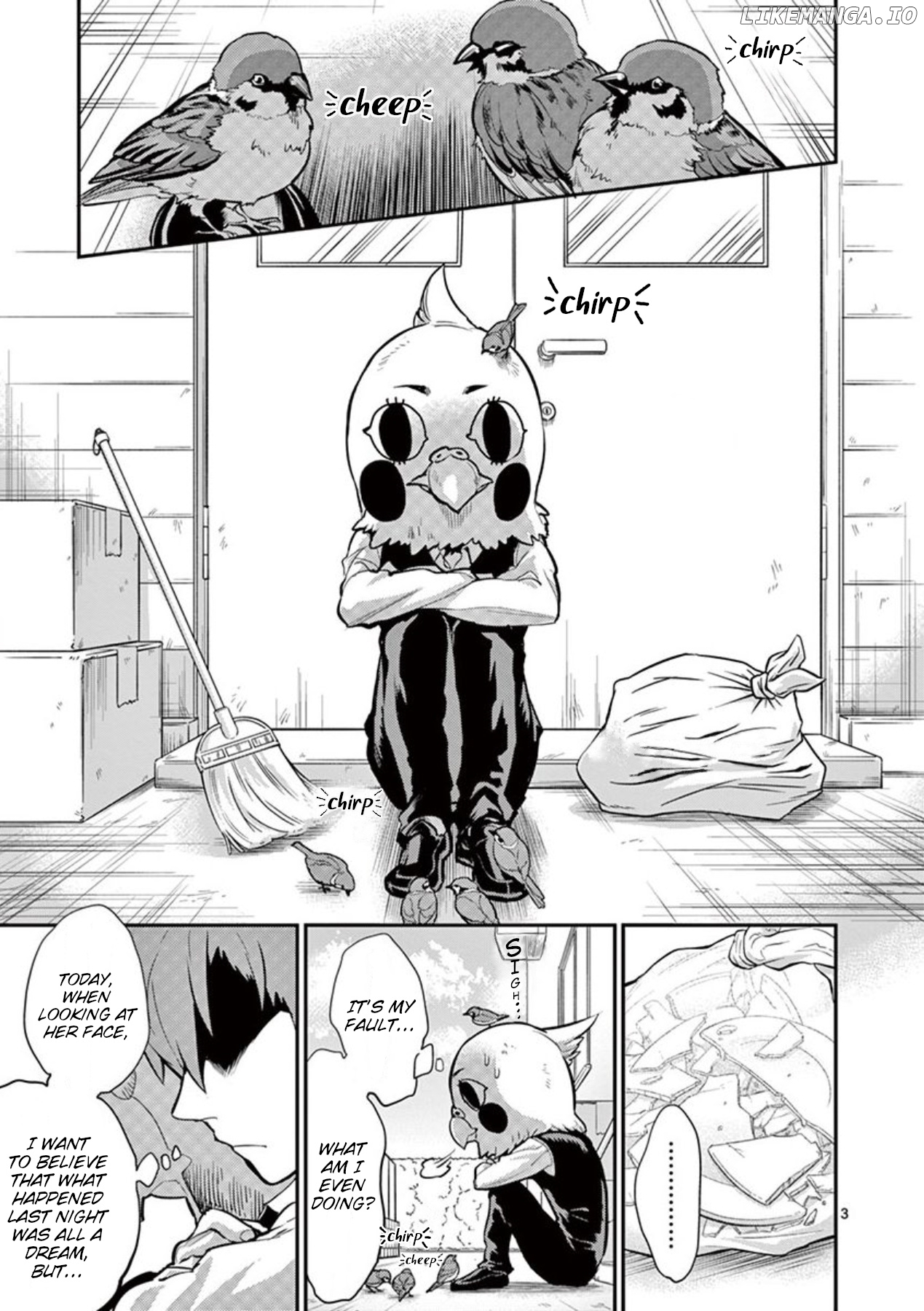 Moukin-chan chapter 27 - page 3