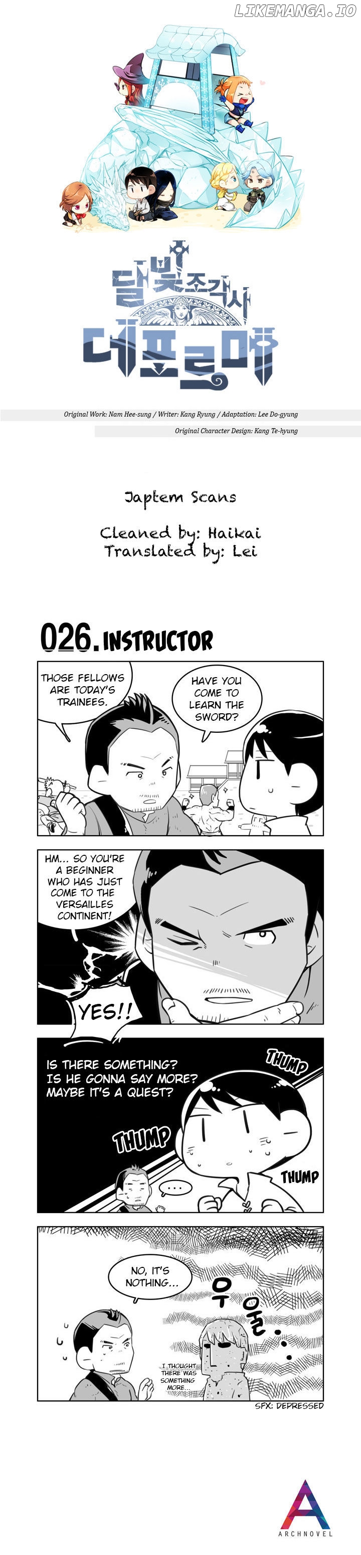 Moonlight Sculptor 4-Koma chapter 26 - page 1