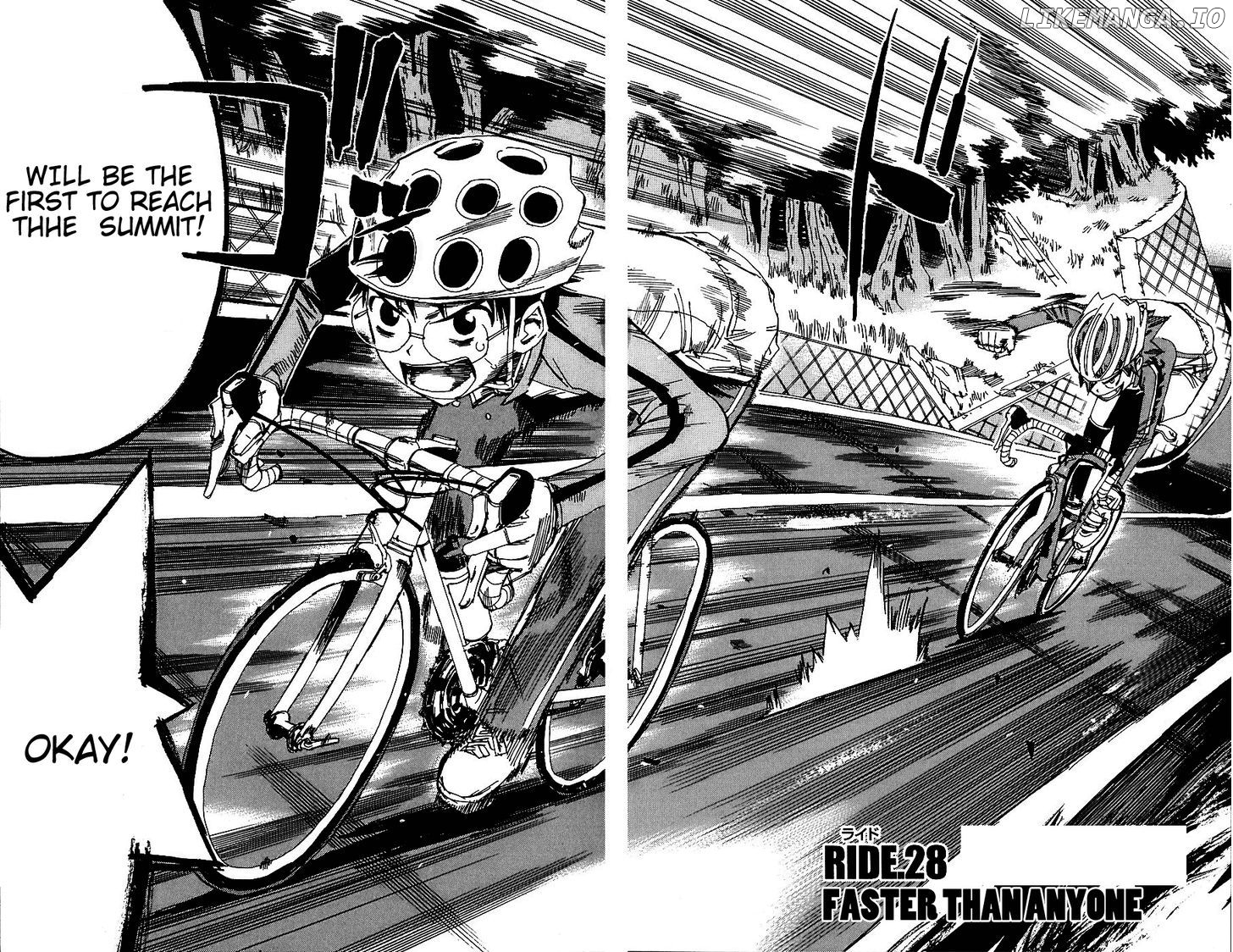 Yowamushi Pedal Chapter 28 - page 4