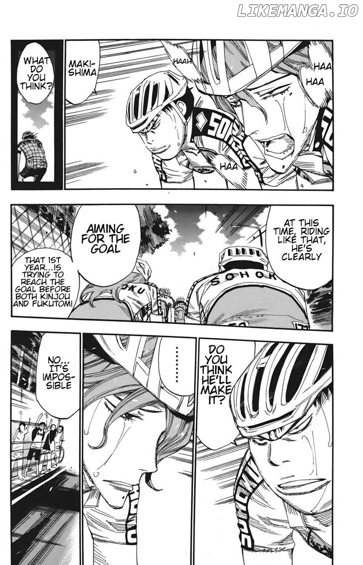 Yowamushi Pedal Chapter 106 - page 2