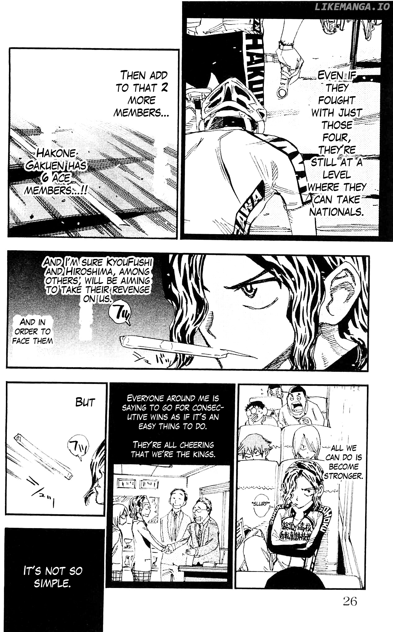 Yowamushi Pedal Chapter 280 - page 2