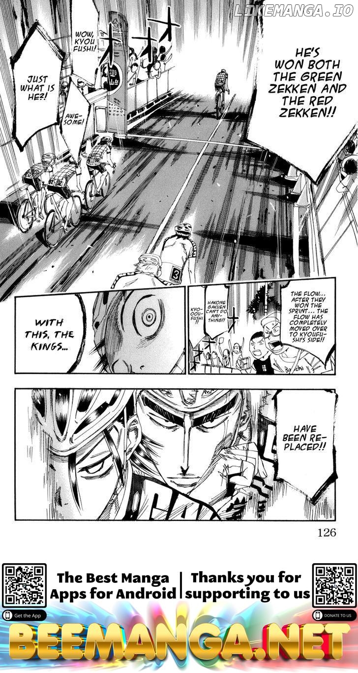 Yowamushi Pedal Chapter 134 - page 17