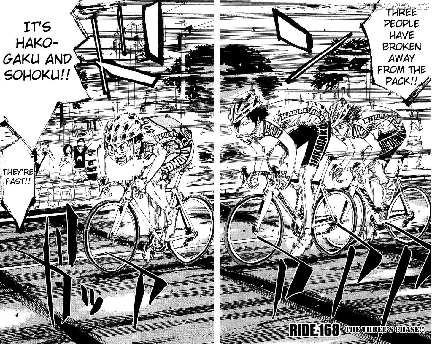 Yowamushi Pedal Chapter 168 - page 2