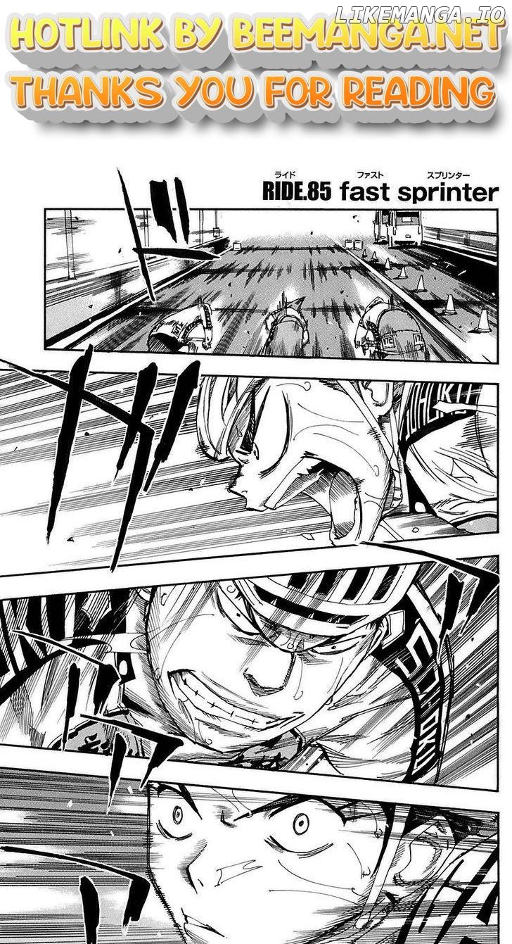 Yowamushi Pedal Chapter 85 - page 1