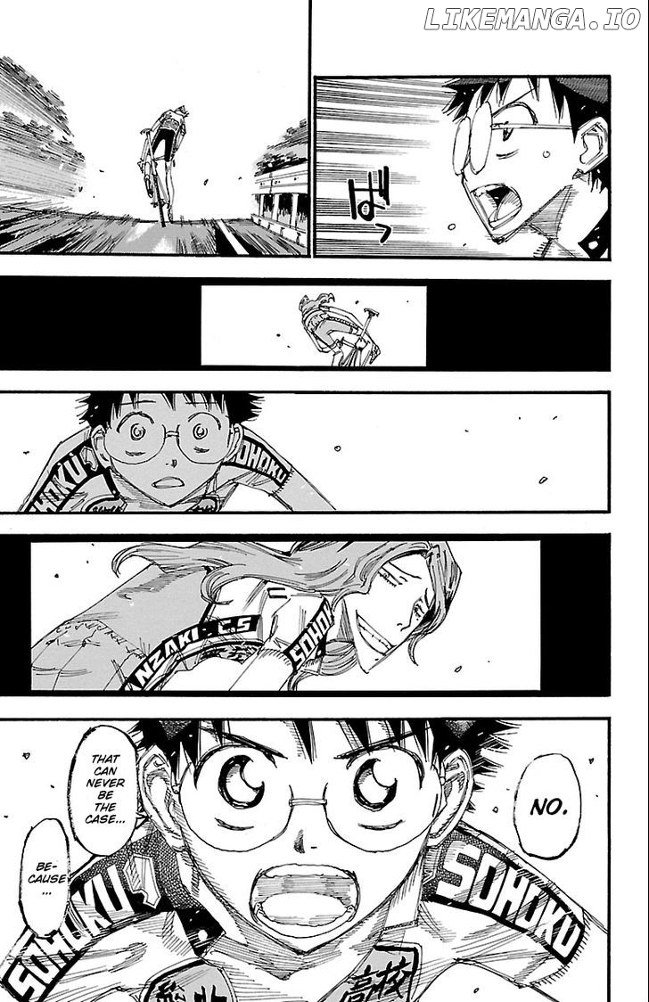 Yowamushi Pedal Chapter 244 - page 13