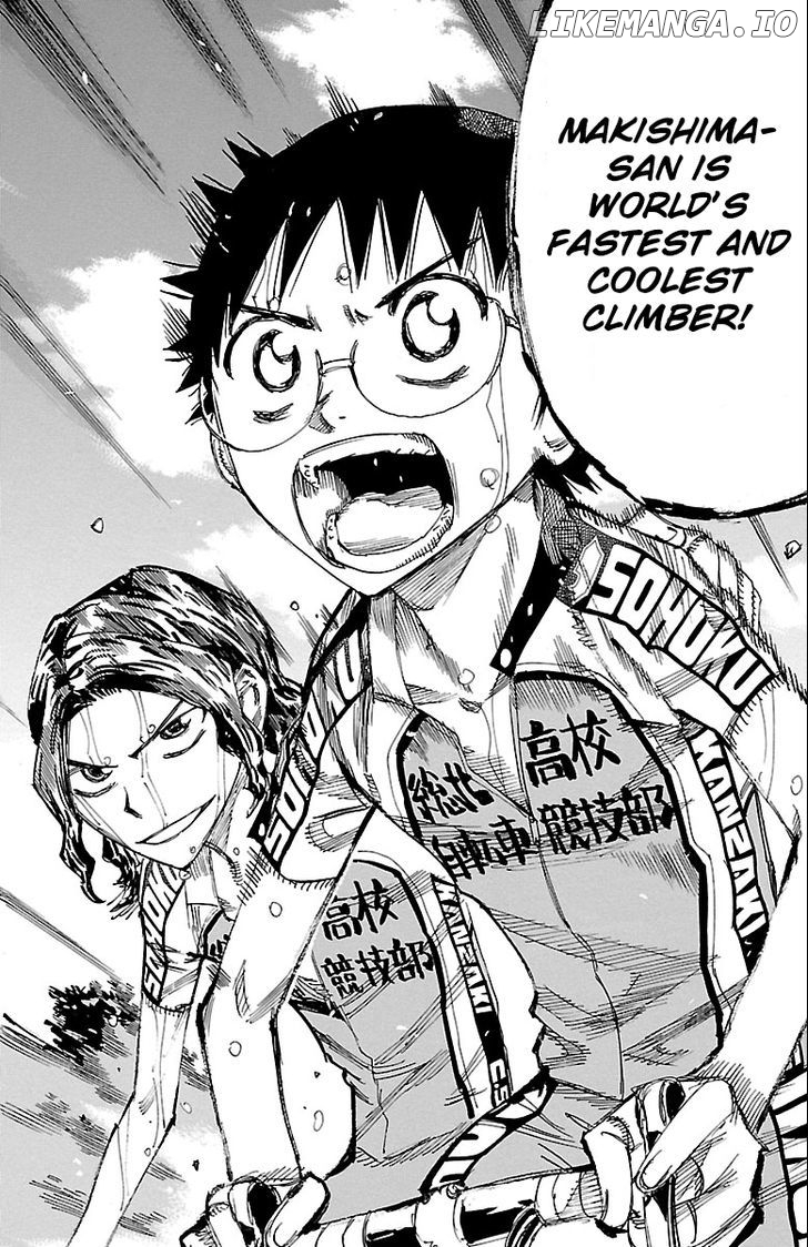 Yowamushi Pedal Chapter 244 - page 14