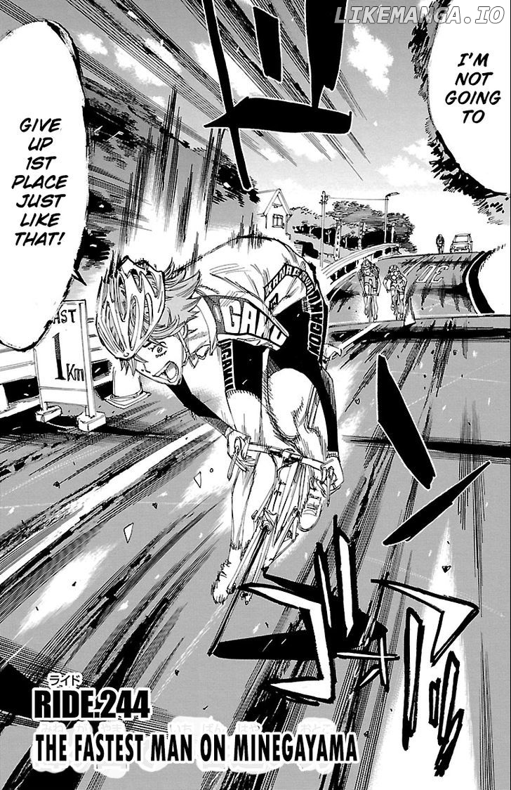 Yowamushi Pedal Chapter 244 - page 9