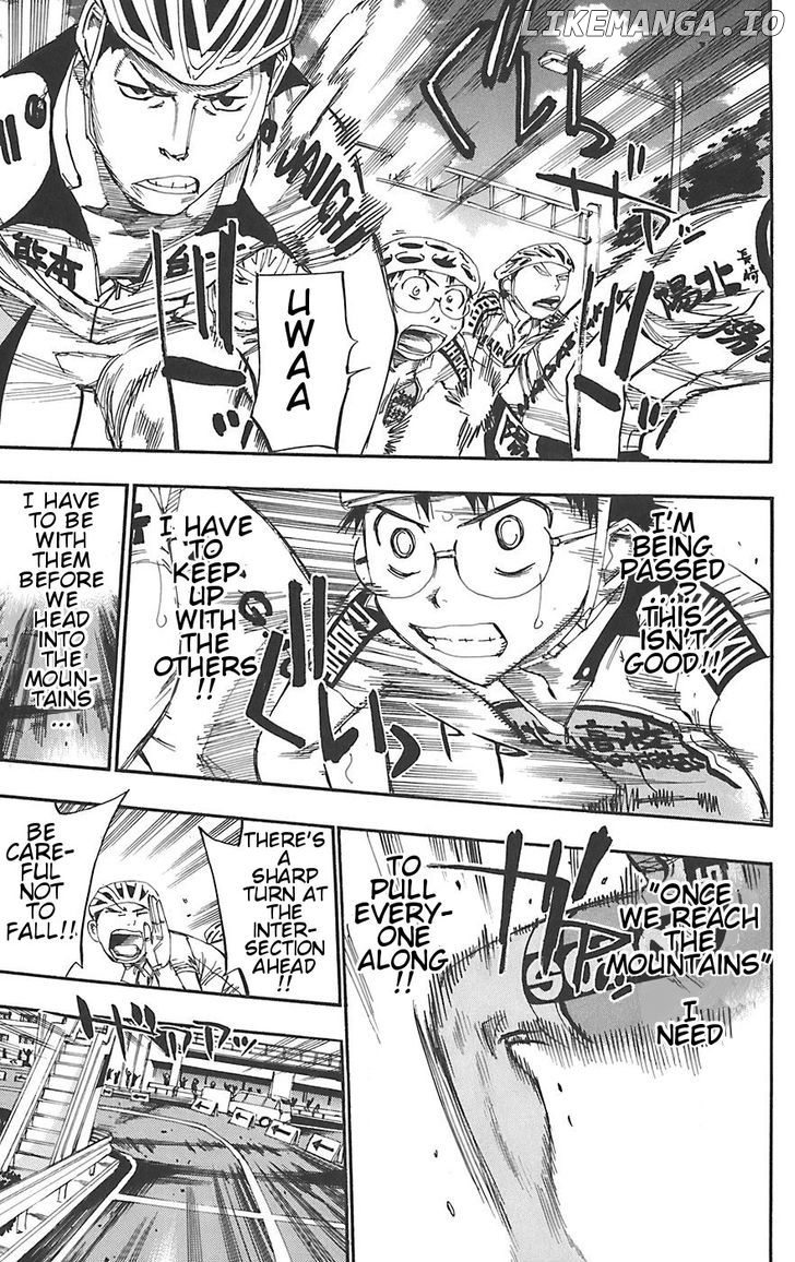 Yowamushi Pedal Chapter 87 - page 29