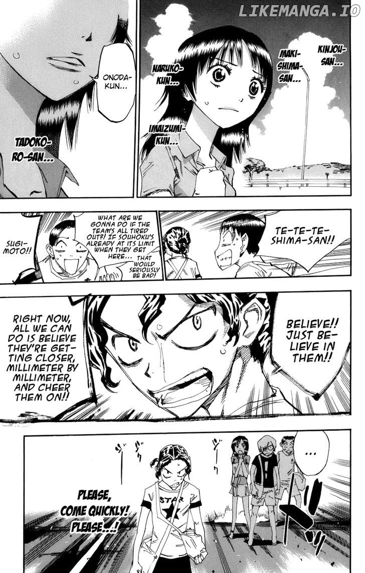 Yowamushi Pedal Chapter 130 - page 9