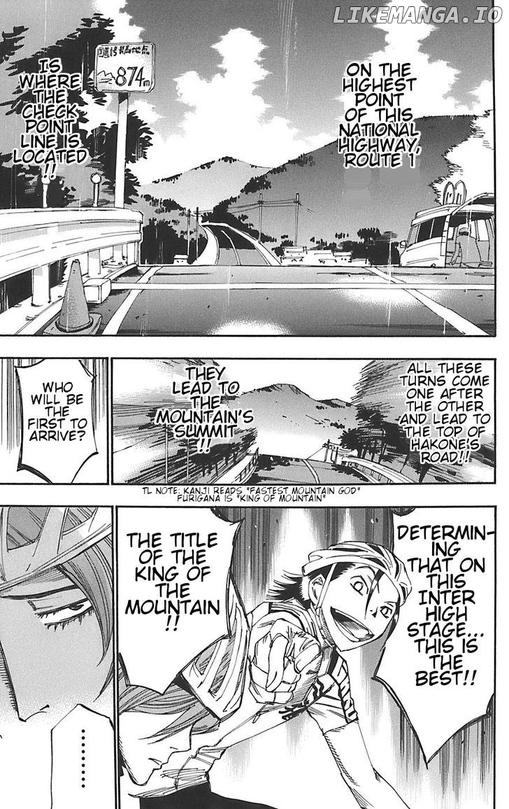 Yowamushi Pedal Chapter 91 - page 9