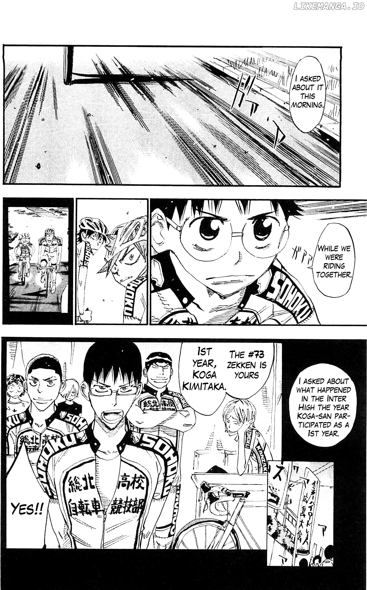 Yowamushi Pedal Chapter 286 - page 22