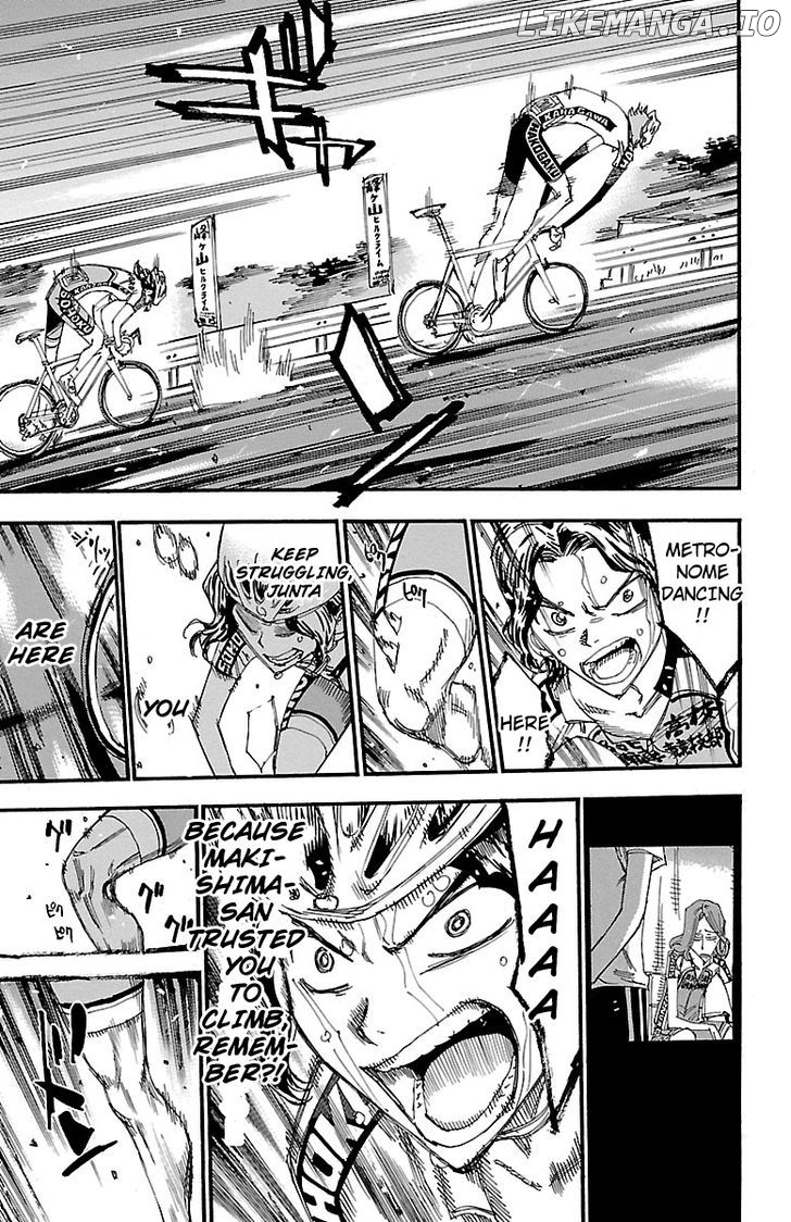 Yowamushi Pedal Chapter 243 - page 4