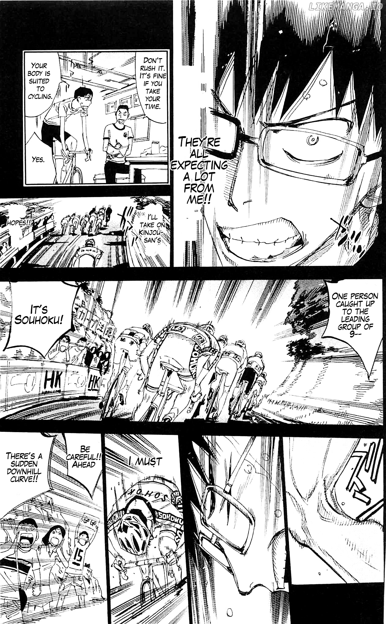 Yowamushi Pedal Chapter 287 - page 11