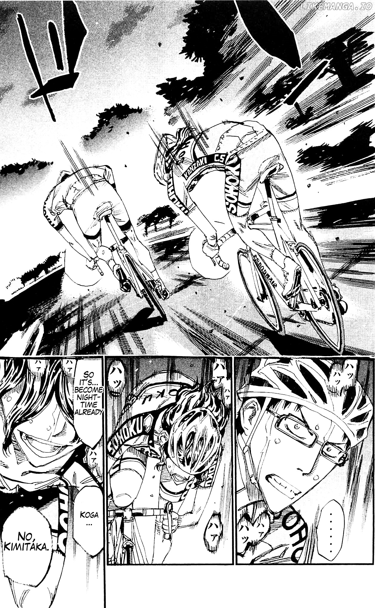 Yowamushi Pedal Chapter 287 - page 14