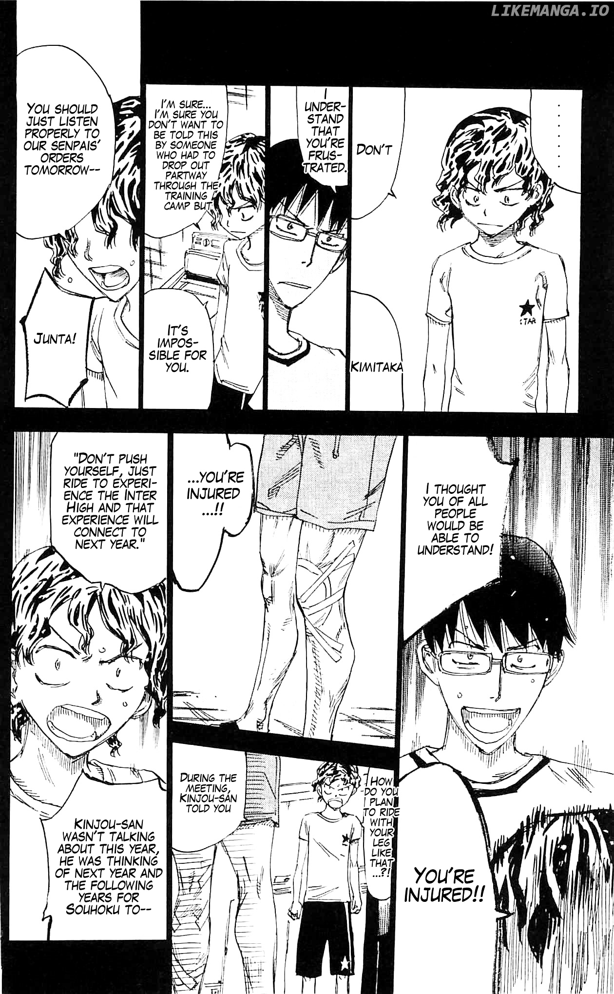 Yowamushi Pedal Chapter 287 - page 7