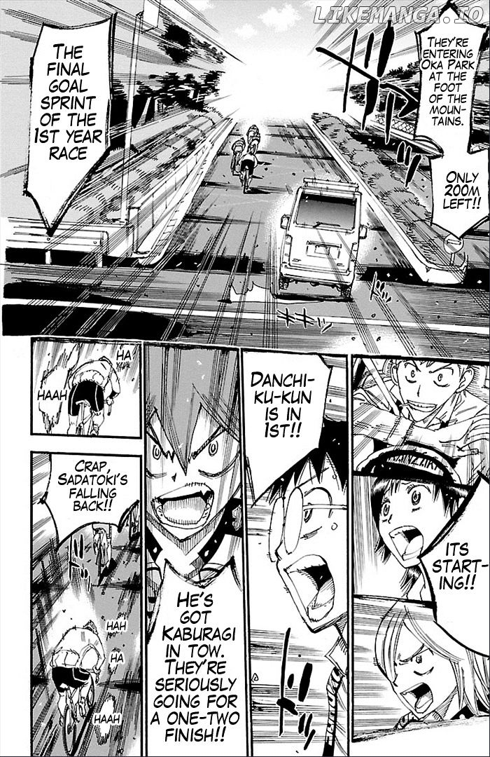 Yowamushi Pedal Chapter 272 - page 4