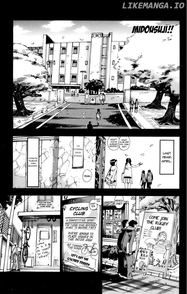 Yowamushi Pedal Chapter 135 - page 4