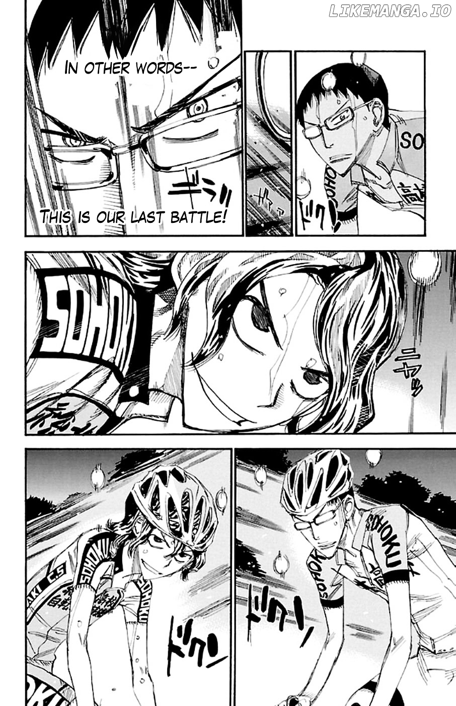 Yowamushi Pedal Chapter 288 - page 4