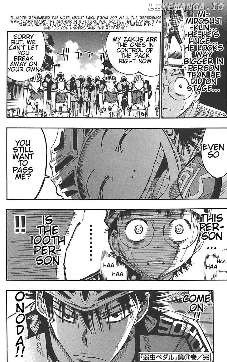 Yowamushi Pedal Chapter 94 - page 16