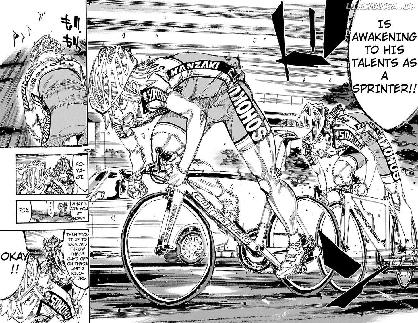 Yowamushi Pedal Chapter 236 - page 16