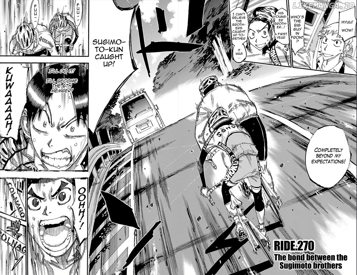 Yowamushi Pedal Chapter 270 - page 6