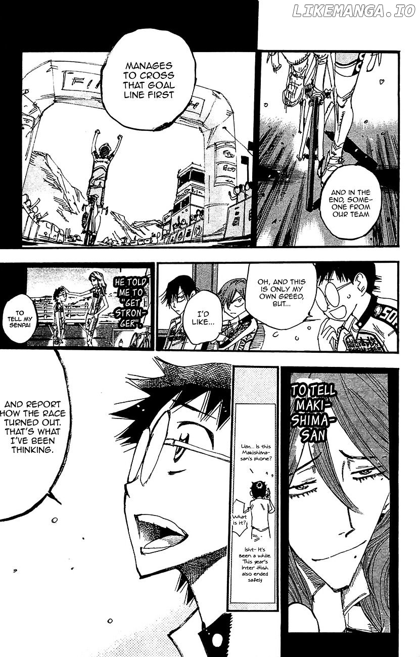 Yowamushi Pedal Chapter 269 - page 14