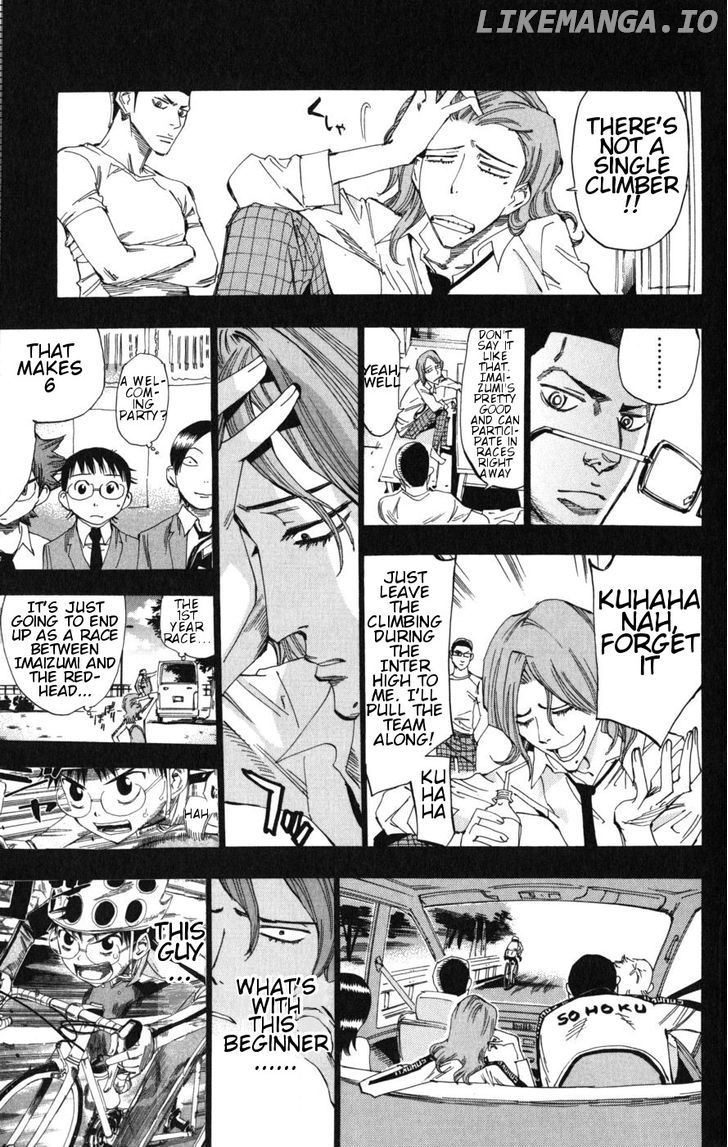 Yowamushi Pedal Chapter 96 - page 15