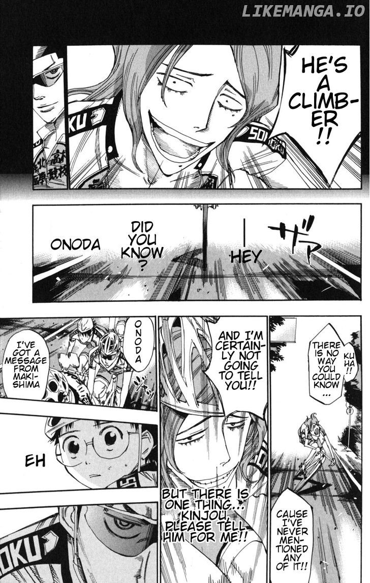 Yowamushi Pedal Chapter 96 - page 17