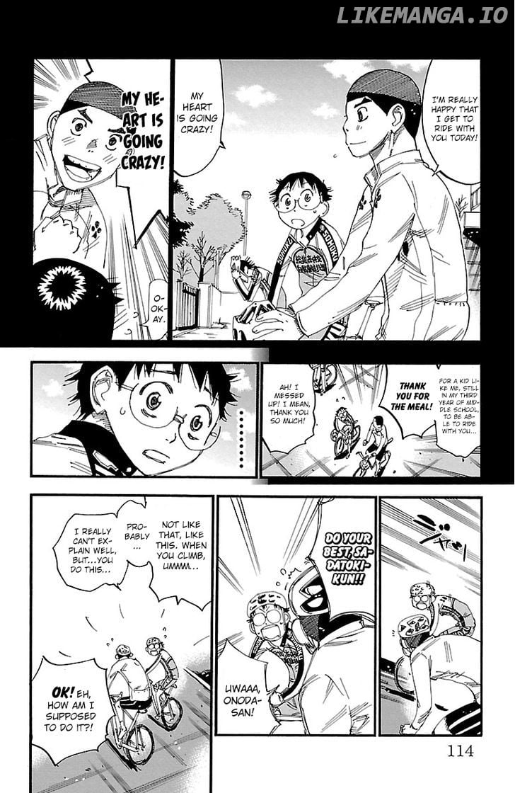 Yowamushi Pedal Chapter 248 - page 15