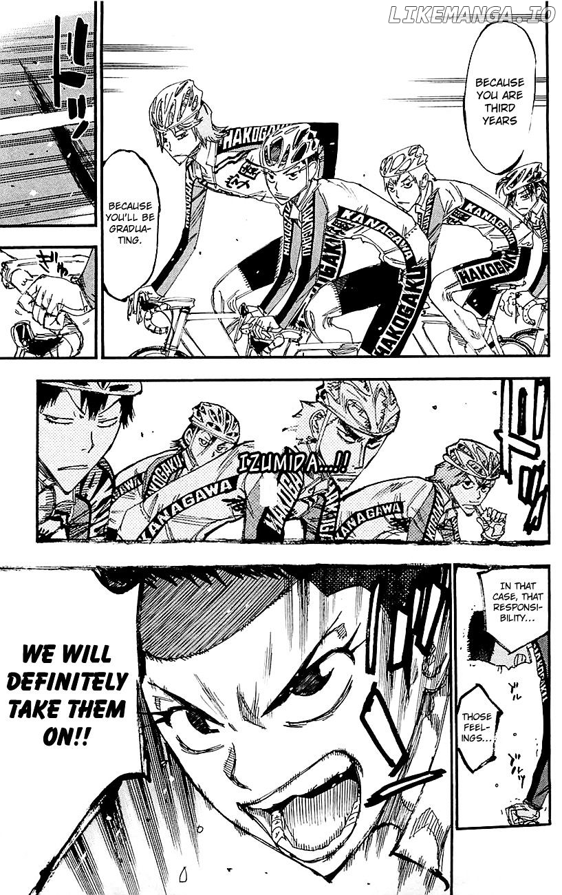 Yowamushi Pedal Chapter 256 - page 15