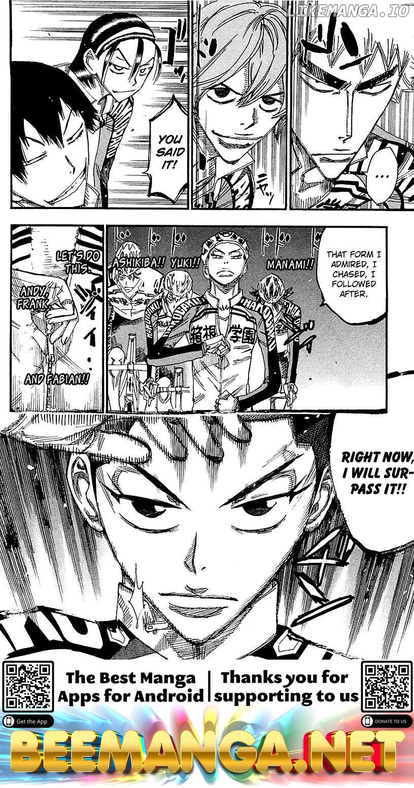 Yowamushi Pedal Chapter 256 - page 16