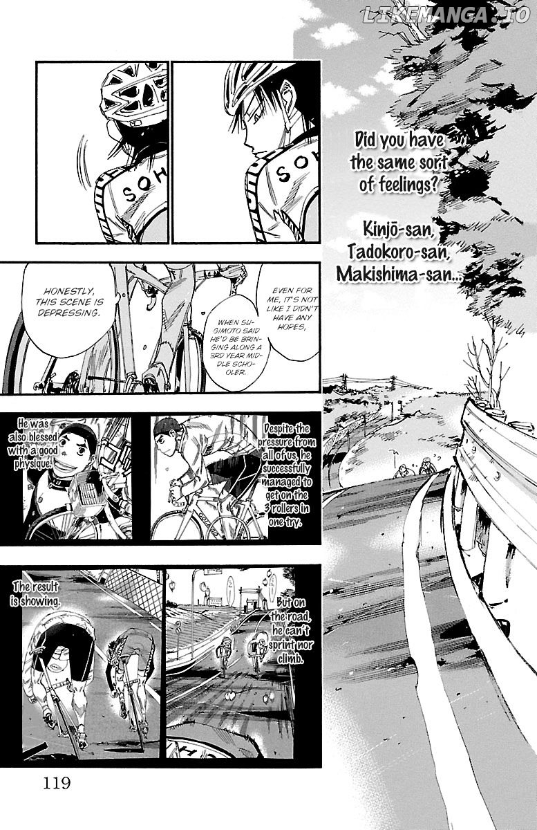 Yowamushi Pedal Chapter 249 - page 3