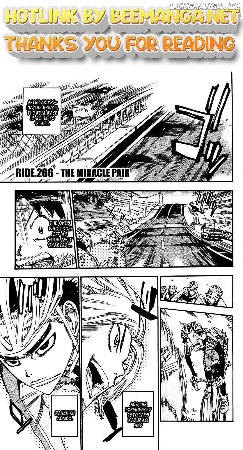 Yowamushi Pedal Chapter 266 - page 1