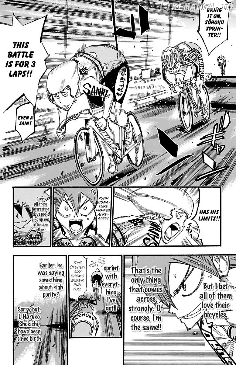 Yowamushi Pedal Chapter 251 - page 10