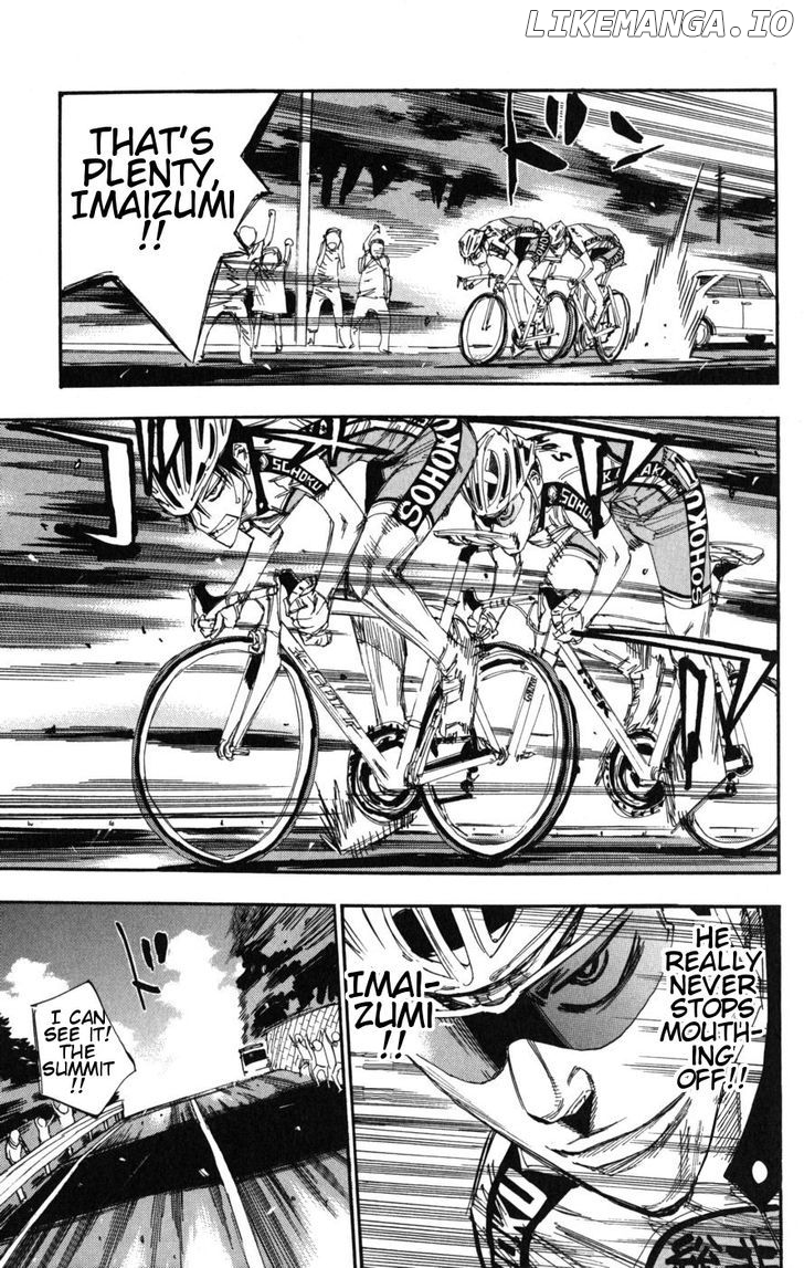 Yowamushi Pedal Chapter 102 - page 12