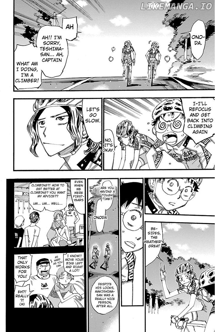 Yowamushi Pedal Chapter 237 - page 10