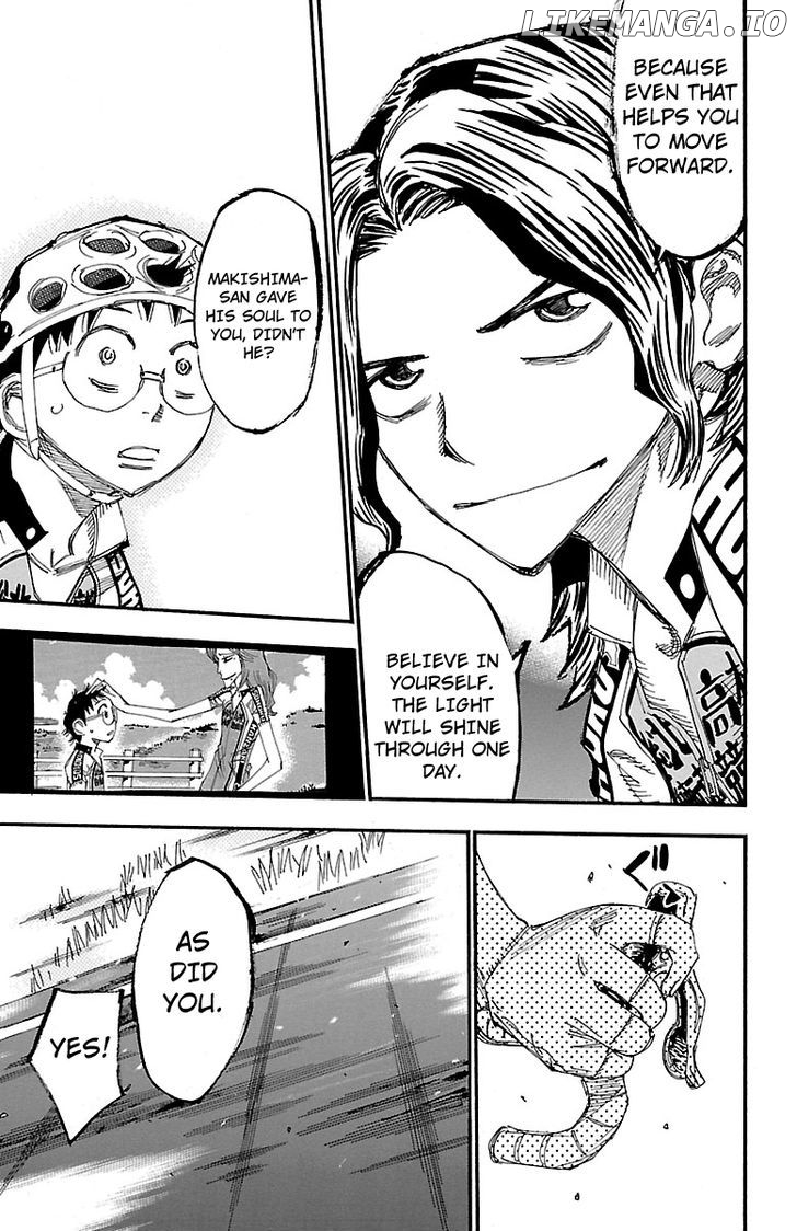 Yowamushi Pedal Chapter 237 - page 13