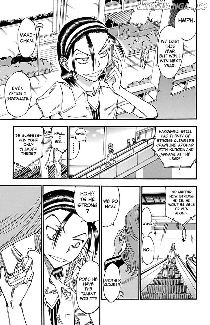 Yowamushi Pedal Chapter 237 - page 15