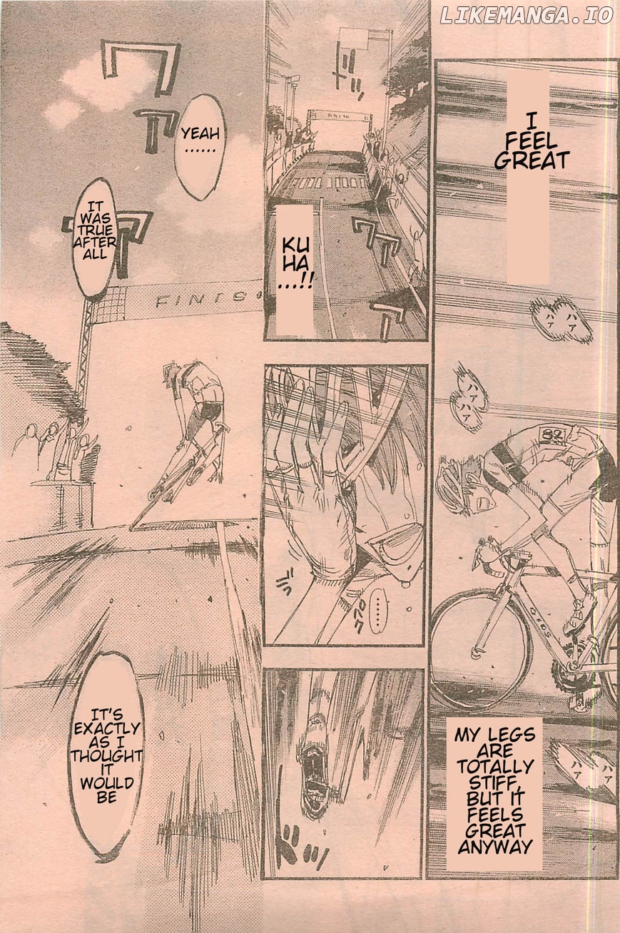 Yowamushi Pedal Chapter 103.4 - page 8