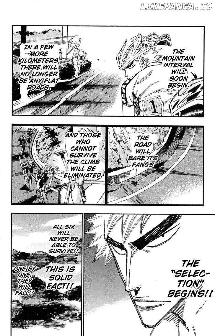 Yowamushi Pedal Chapter 182 - page 3