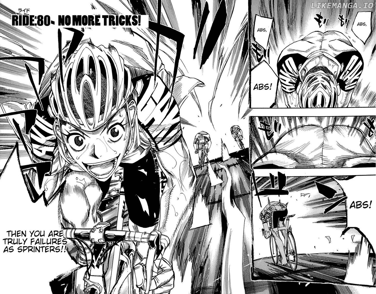 Yowamushi Pedal Chapter 80 - page 4