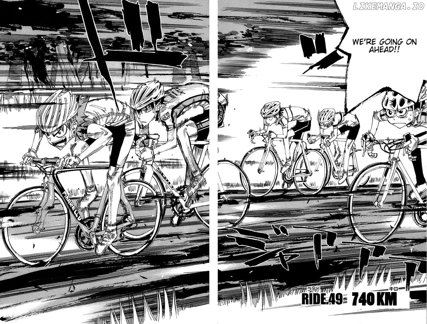 Yowamushi Pedal Chapter 49 - page 4