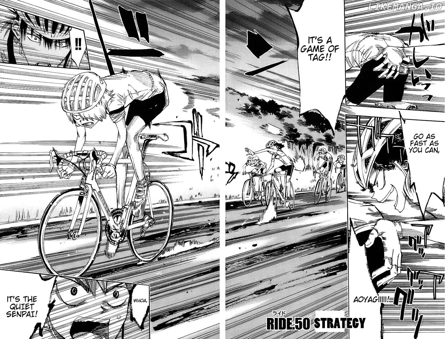 Yowamushi Pedal Chapter 50 - page 2