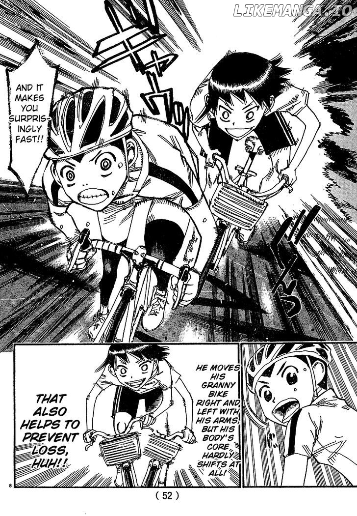 Yowamushi Pedal Chapter 154.2 - page 8